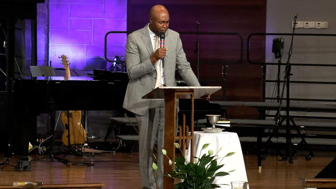 Sermon Aug 7 - Pastor Reginald James