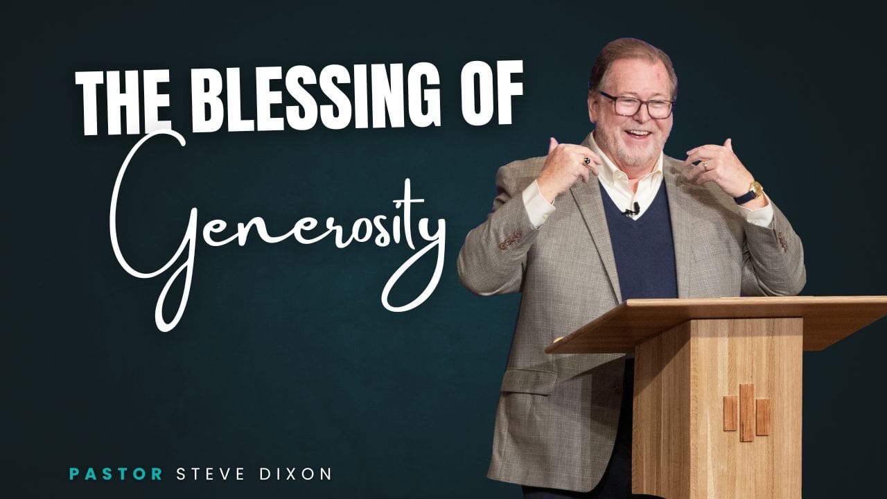 The Blessing of Generosity
