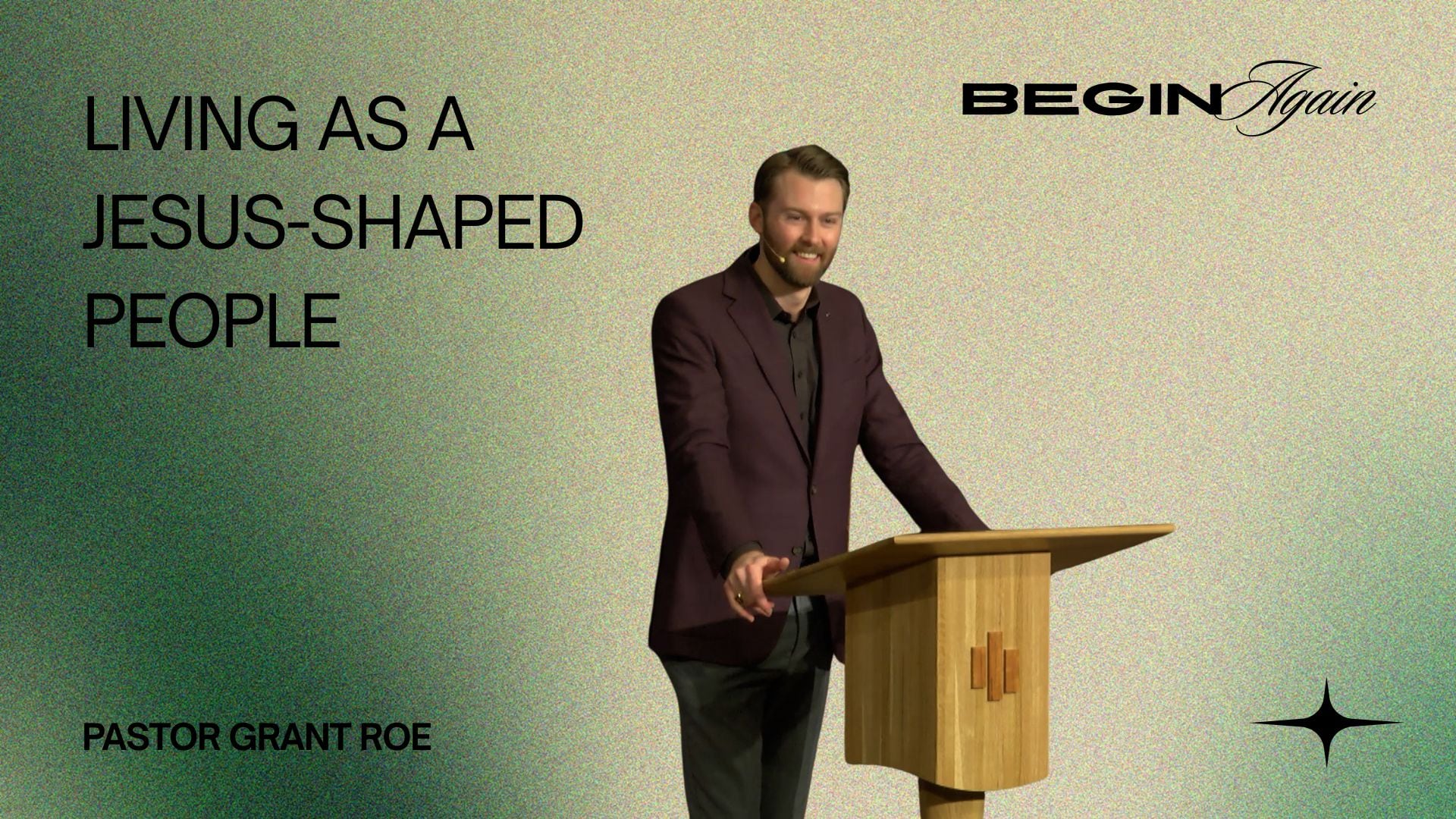 Living As A Jesus-Shaped People